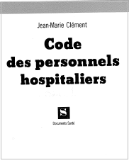 code des personnels hospitaliers